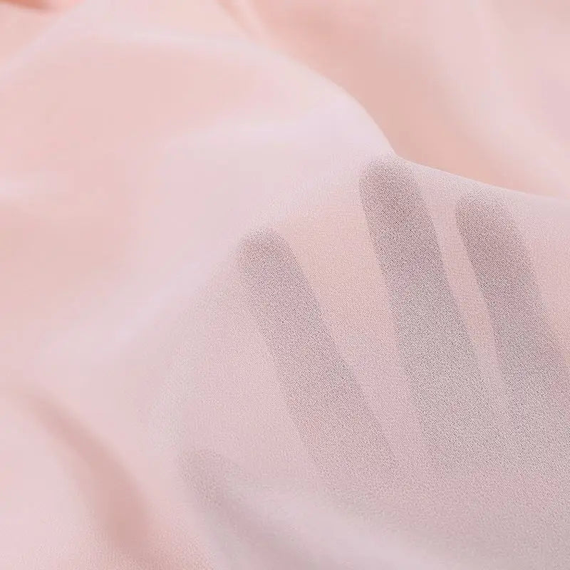 ZANZEA Women Chiffon Abaya Eid Mubarek Muslim Dresses Robe Long Sleeve Hijab Vestidos Fashion Abayas For Women Isamic Clothing