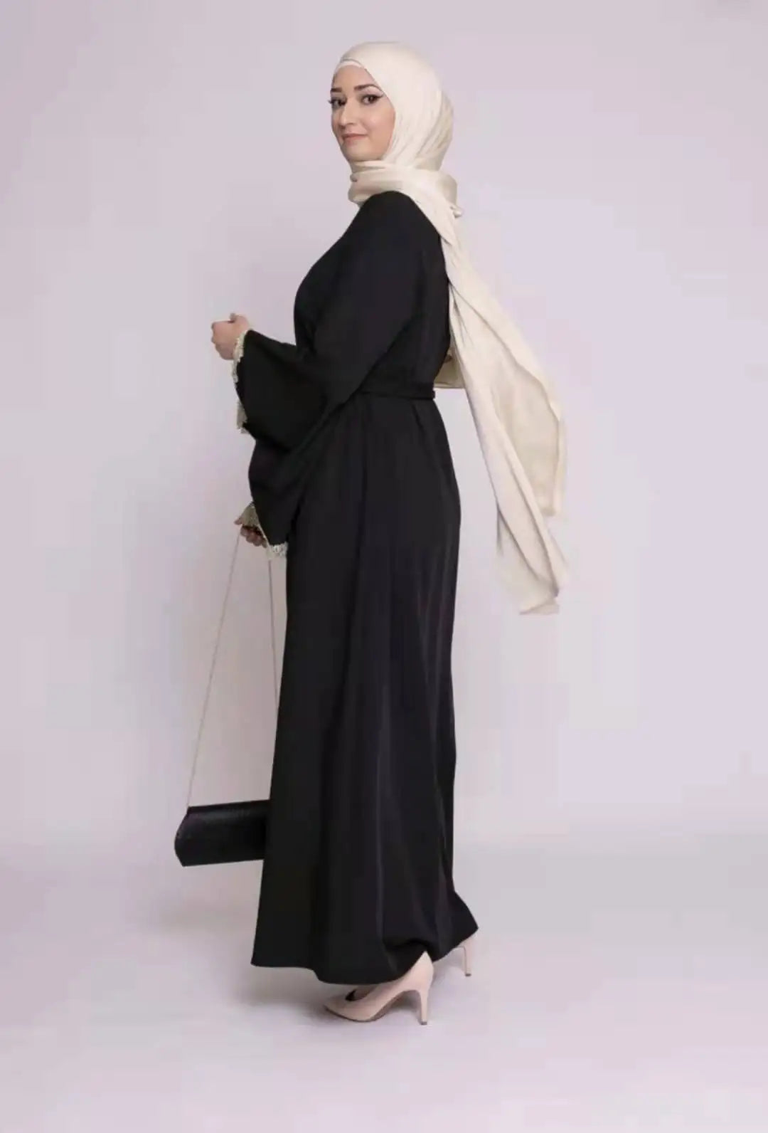 Ramadan Muslim Hijab Dress Abayas for Women Abaya Dubai Turkey Islam Clothing Kaftan Robe Muslim Abaya Dresses