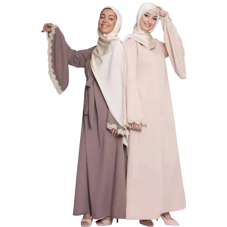 Ramadan Muslim Hijab Dress Abayas for Women Abaya Dubai Turkey Islam Clothing Kaftan Robe Muslim Abaya Dresses