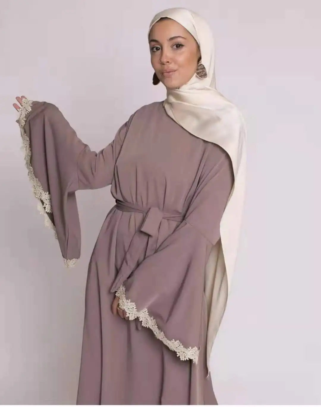 Ramadan Muslim Hijab Dress Abayas for Women Abaya Dubai Turkey Islam Clothing Kaftan Robe Muslim Abaya Dresses