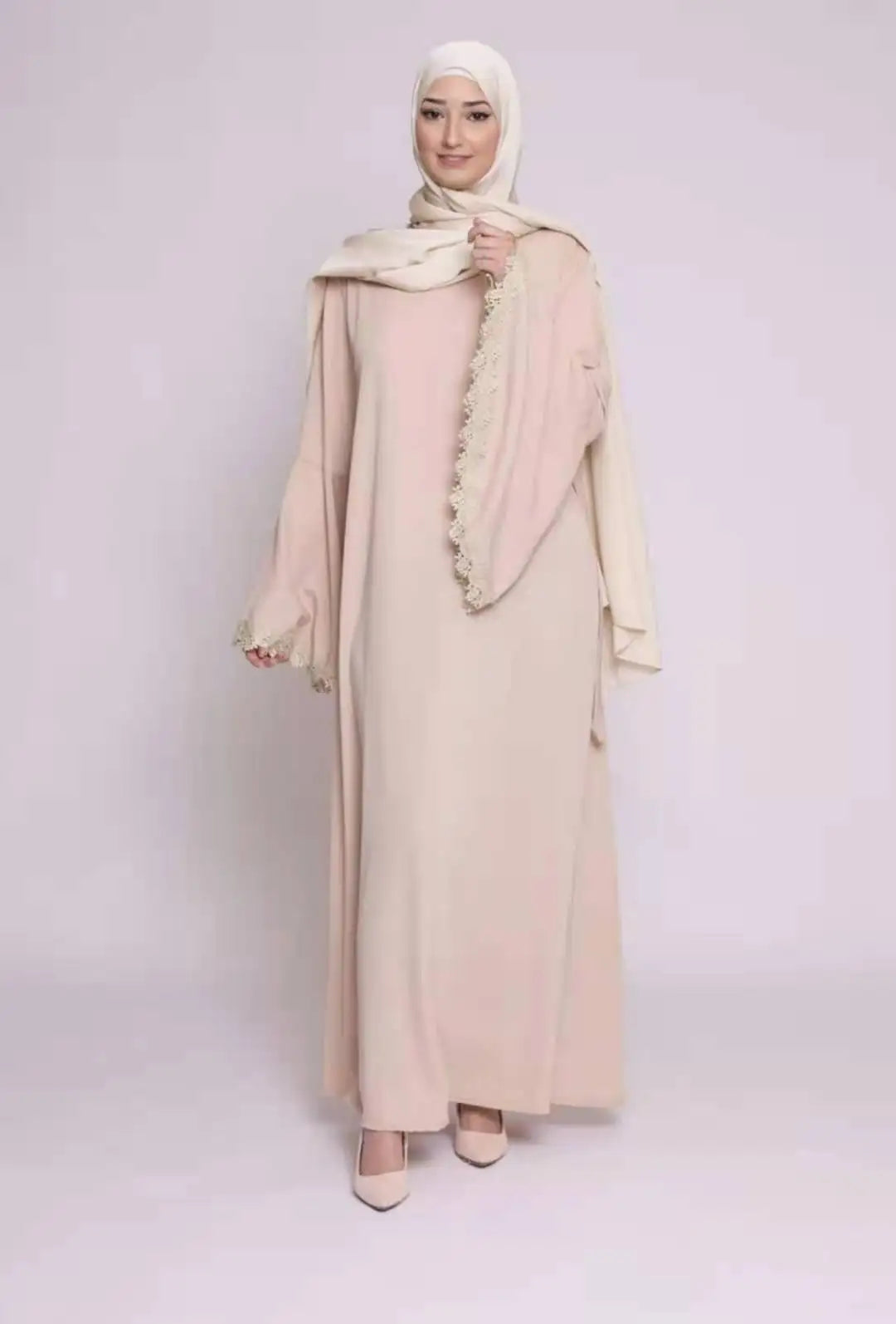 Ramadan Muslim Hijab Dress Abayas for Women Abaya Dubai Turkey Islam Clothing Kaftan Robe Muslim Abaya Dresses