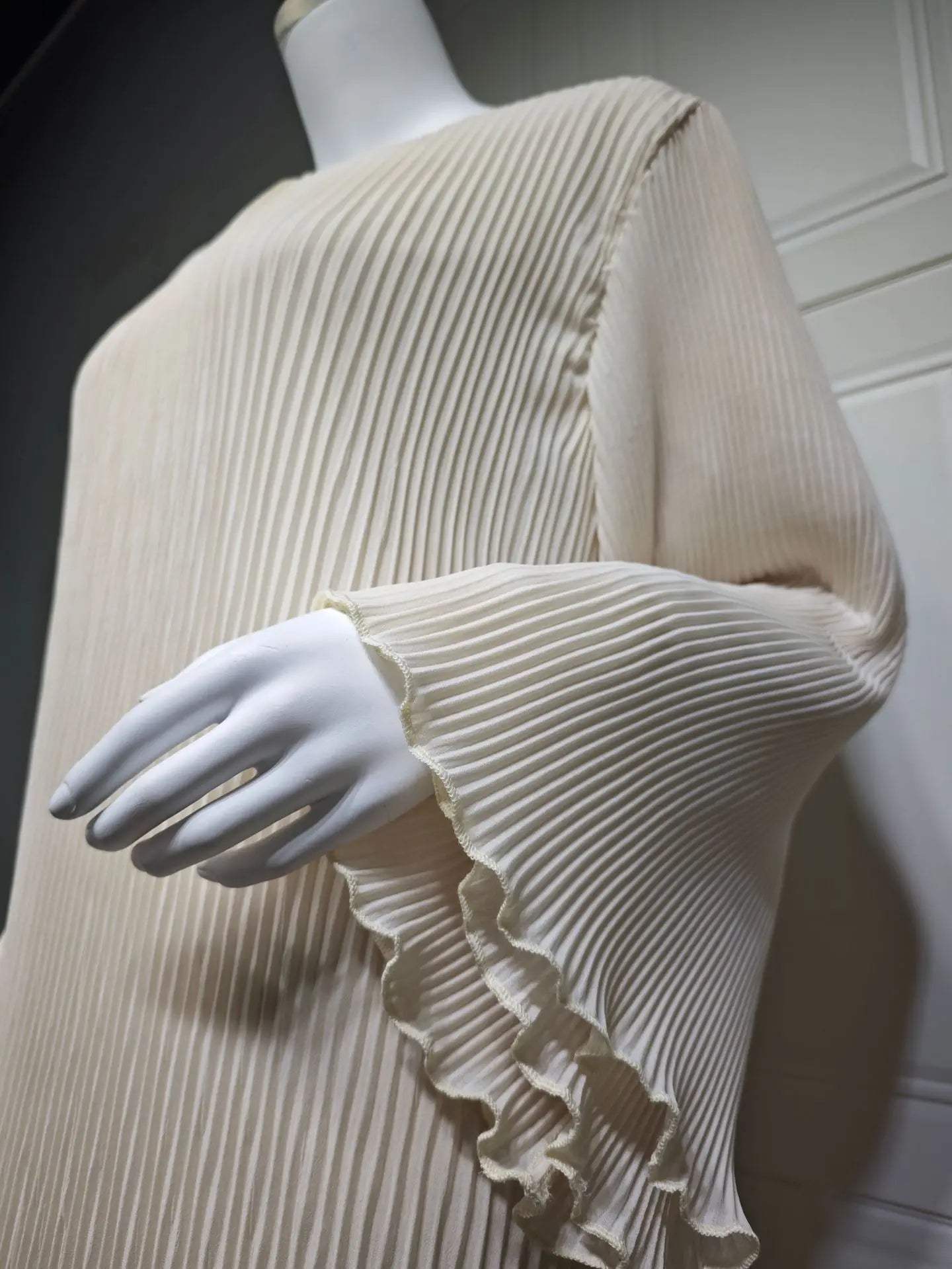 Eid Muslim Dress for Women Pleated Flare Sleeve Jalabiya Kaftan Islam Vestidos Arab Long Robe Ramadan Morocco Dubai Abayas 2024