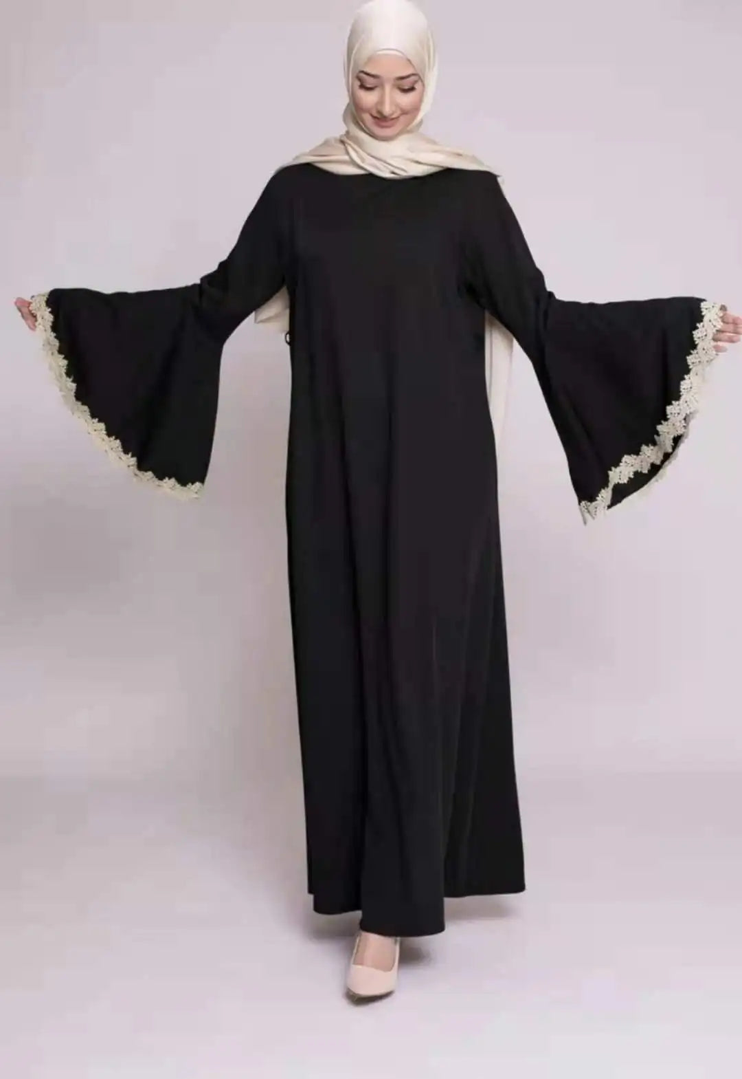 Ramadan Muslim Hijab Dress Abayas for Women Abaya Dubai Turkey Islam Clothing Kaftan Robe Muslim Abaya Dresses