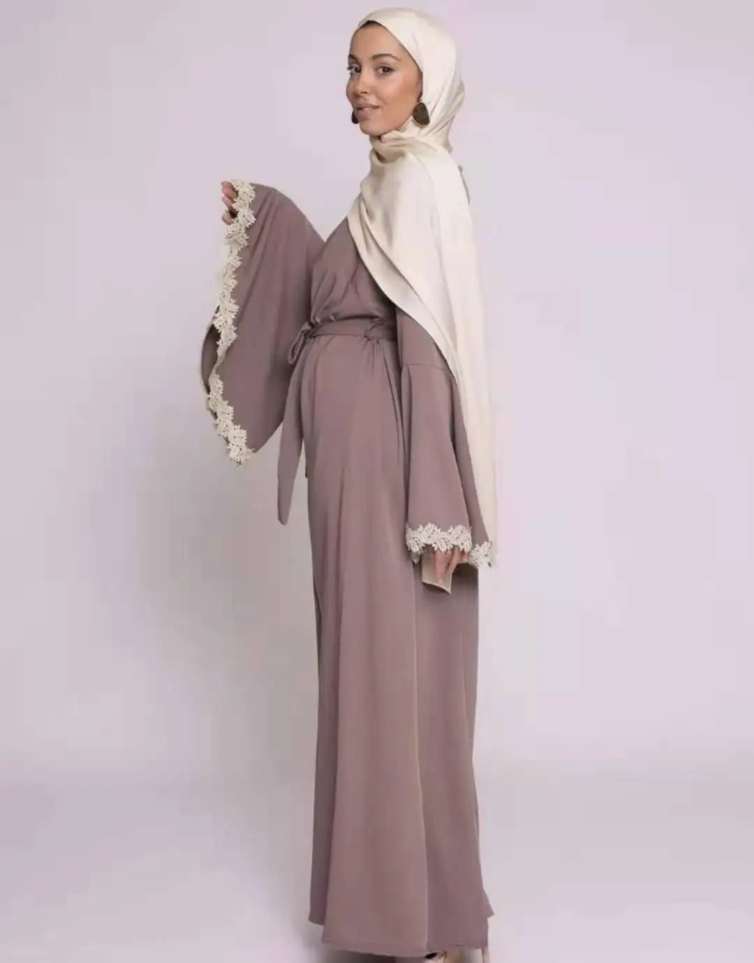 Ramadan Muslim Hijab Dress Abayas for Women Abaya Dubai Turkey Islam Clothing Kaftan Robe Muslim Abaya Dresses