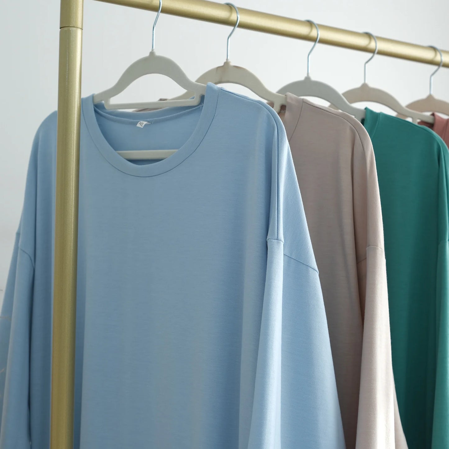 2024 New Modest Dress Solid Color Inner Dresses Muslim Women Dubai Abaya Eid Ramadan Islam Clothing Turkey Arabic Robe