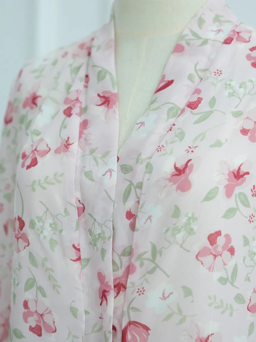 Muslim Women Dubai Abaya luxury Double layered chiffon Print Hijab Dress Kaftan Ramadan Robe Femme Islam african dresses Kebaya