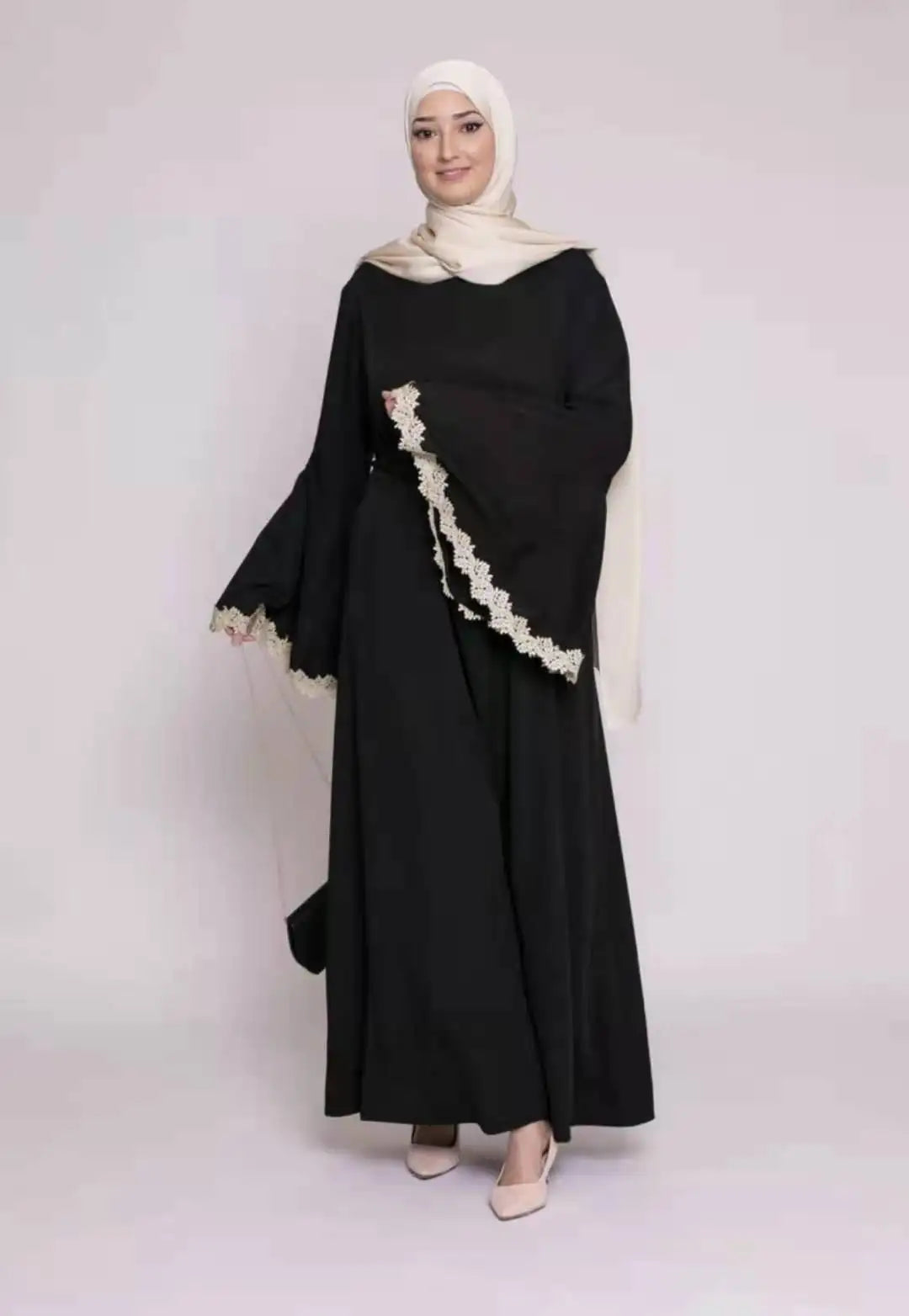 Ramadan Muslim Hijab Dress Abayas for Women Abaya Dubai Turkey Islam Clothing Kaftan Robe Muslim Abaya Dresses