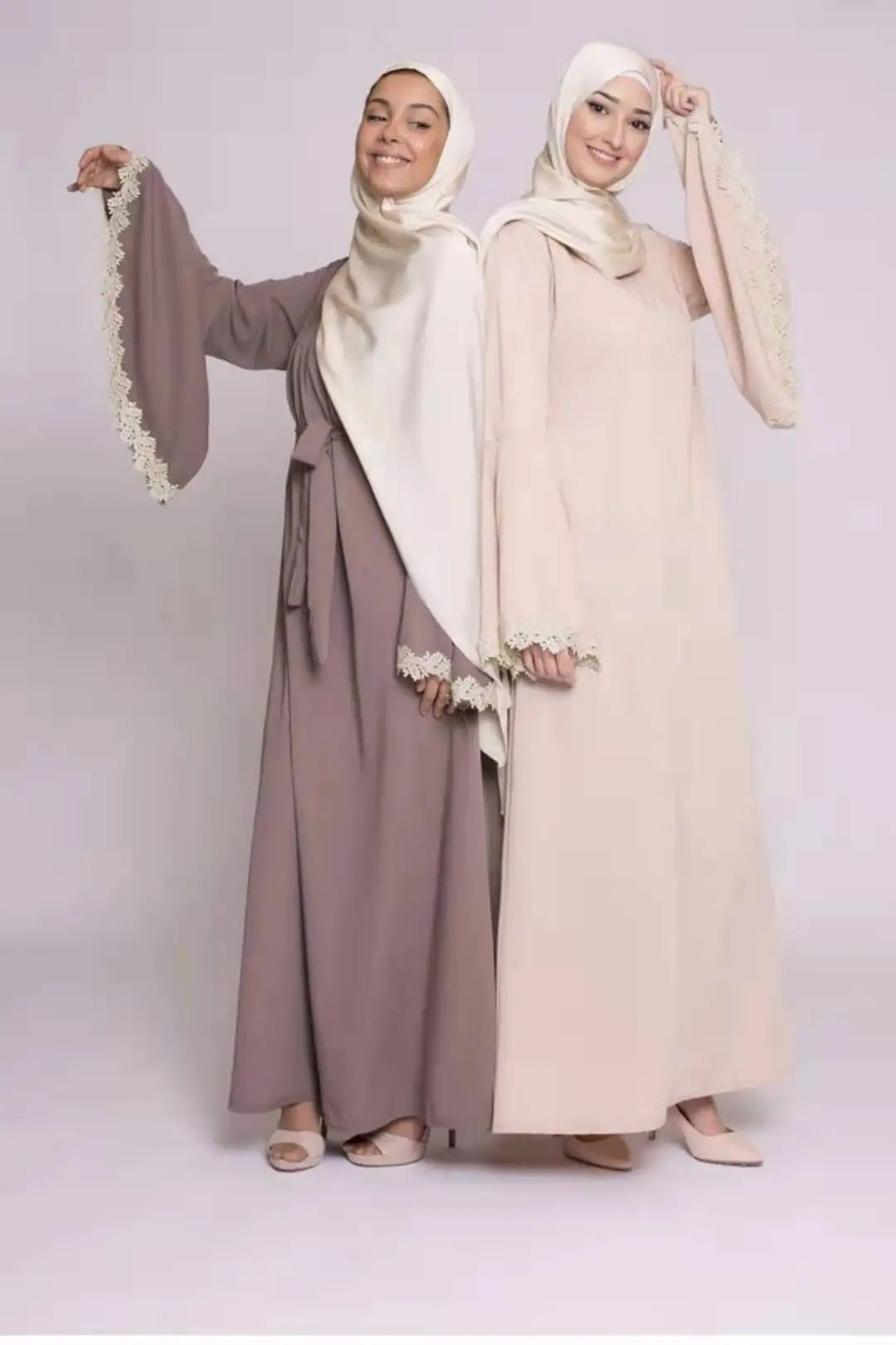 Ramadan Muslim Hijab Dress Abayas for Women Abaya Dubai Turkey Islam Clothing Kaftan Robe Muslim Abaya Dresses