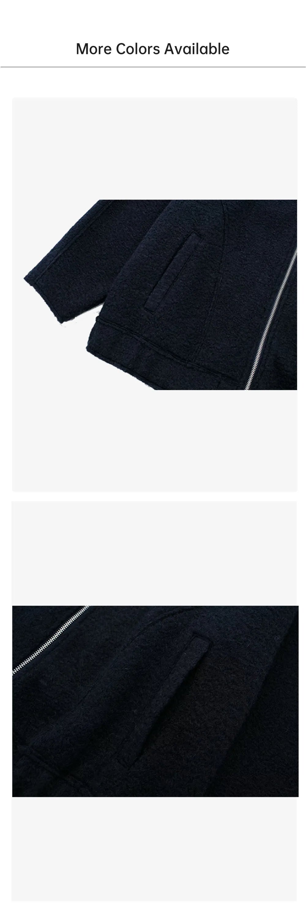 UNIZERA 2023 Autumn/Winter New Product Women's New Fashion Casual Loose Versatile Zipper Pilot Jacket Coat