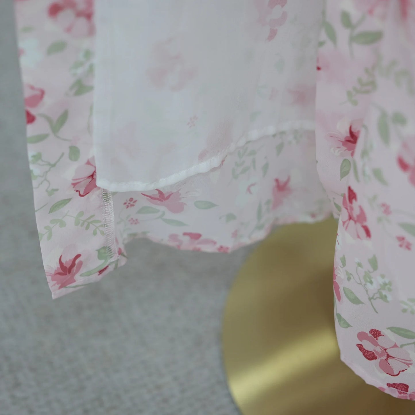 Summer Ramadan Chiffon Modest Abaya Women Muslim Dress Two Pieces Set Front Open Printed Kimono Abaya With Matching Hijab Scarf