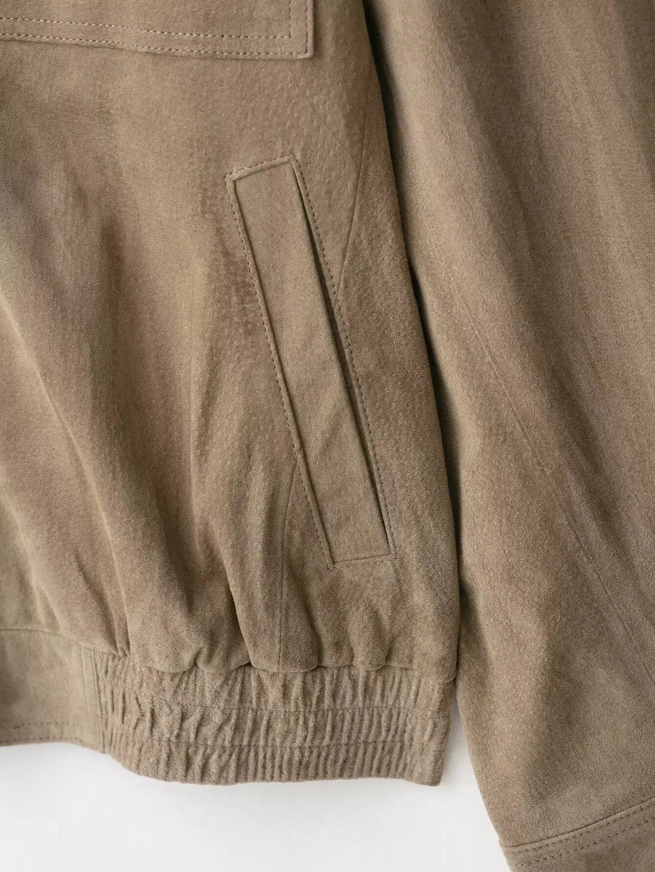 HH Women's New Fashion Long Sleeves Jackets Solid Turtleneck Pocket Decoration Zipper Female Autumn High Street Coats