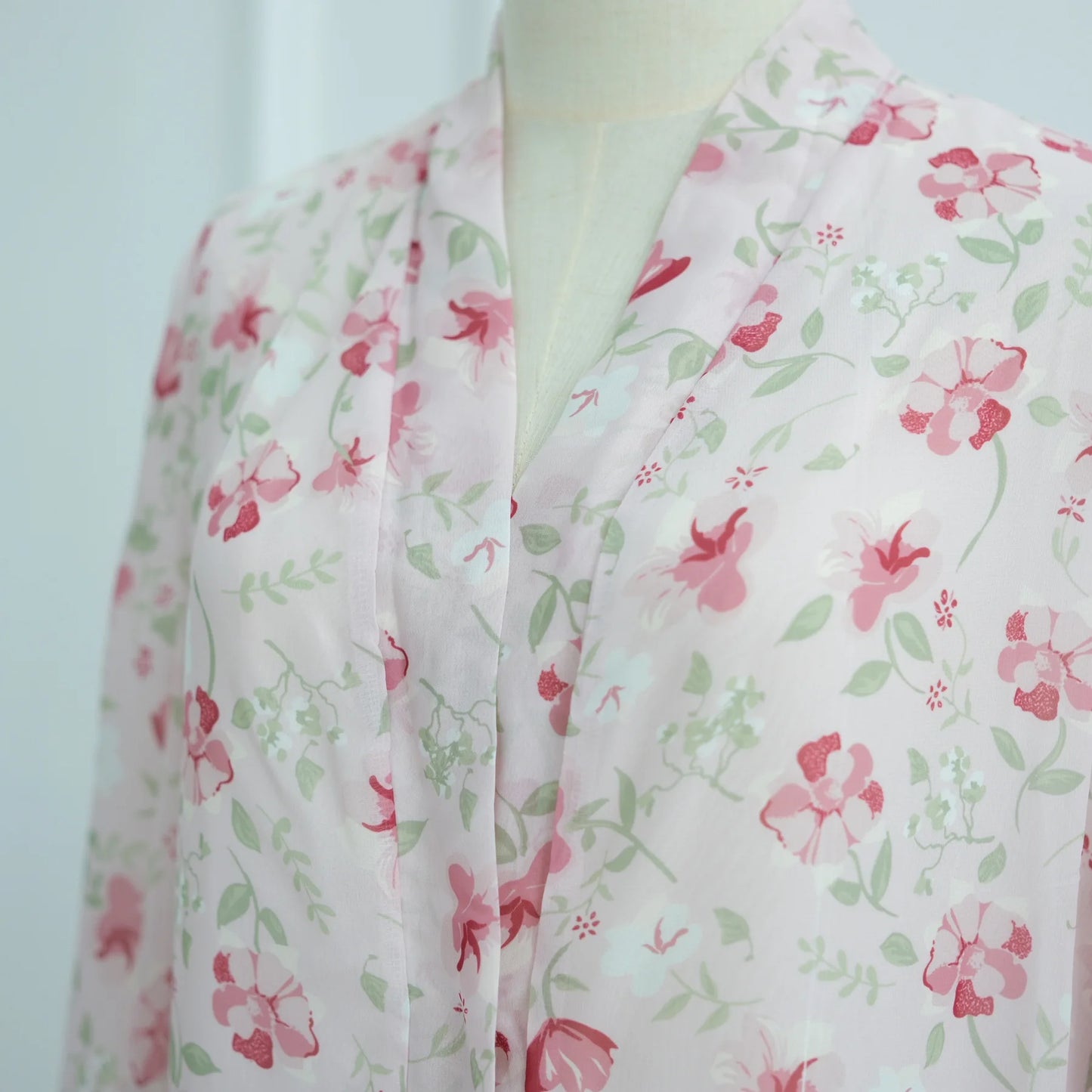 Summer Ramadan Chiffon Modest Abaya Women Muslim Dress Two Pieces Set Front Open Printed Kimono Abaya With Matching Hijab Scarf