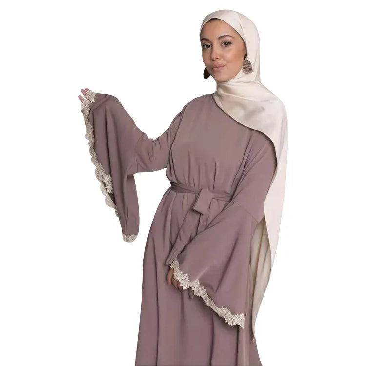 Ramadan Muslim Hijab Dress Abayas for Women Abaya Dubai Turkey Islam Clothing Kaftan Robe Muslim Abaya Dresses