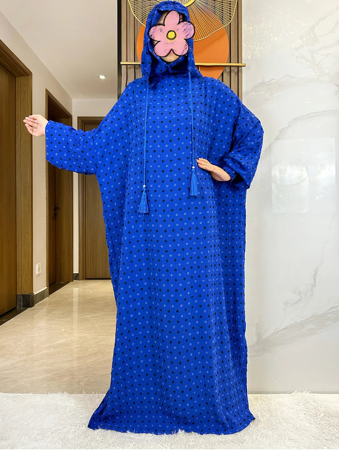 2025 Ramadan Niqab Khimar Muslim Hoody Abaya Dubai Turkey Islam Prayer Clothes African Dresses For Women Kaftan Robe Musulmane